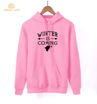 

Games of Thrones Winter is Coming Hot Sale Women's Hoodies 2019 Spring Autumn Kawaii Sweatshirts Women K-pop Harajuku Hoodie