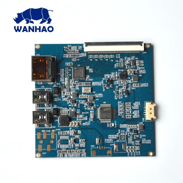 WANHAO factory for sell 3D Printer Spare Parts mother board / main board for D7 V1.3/ V1.4 / D7 V1.5 flora spare parts skywalker printer usb main board