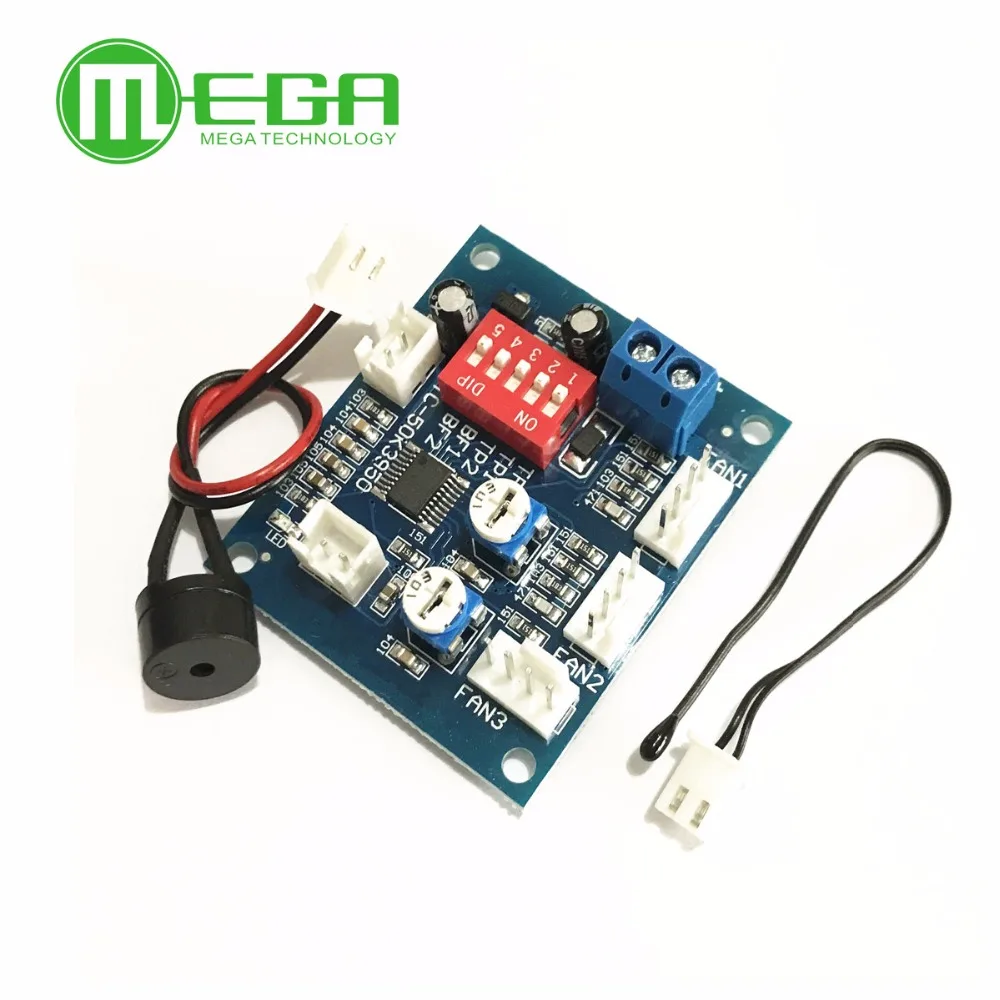50k NTC 3950 Thermistor PWM Temperature Probe Speed Controller Board