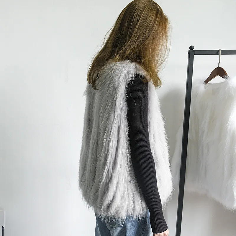 Raton b Naturel L'ensemble Gilet Remise c Section Hc Jkp 19 Survêtement d Fourrure Peau Manteaux Réel De f Nouvelle Femelle Femmes Laveur Mode A Courte e txApAwq61