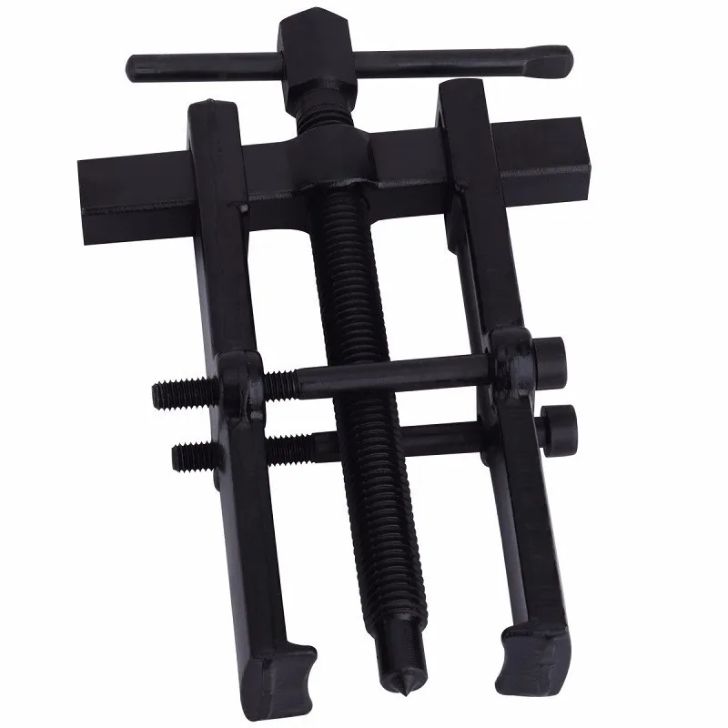

NS Modify Two Jaws Gear Puller Black Plated Armature Bearing Puller Forging Carbon Steel Spiral Puller Forging Removal Hand Tool