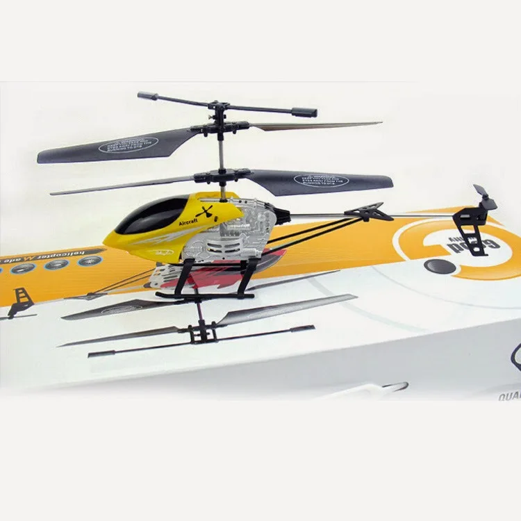 Durable Remote Control Aircraft Toy Alloy Helicopter Model Plaything