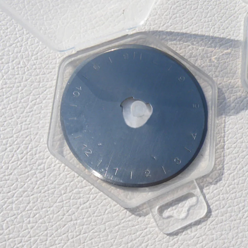 45 мм один кусок резки бумаги швейное лоскутное шитье ручной работы вращающийся круглый резак лезвия Швейные аксессуары ткань нож инструмент