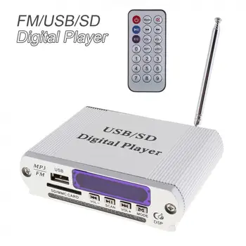 

Mini LED Level Display Power Amplifier Digital Audio Music Player with Remote Control Support FM/ MP3/ SD/ USB/ DVD for Car