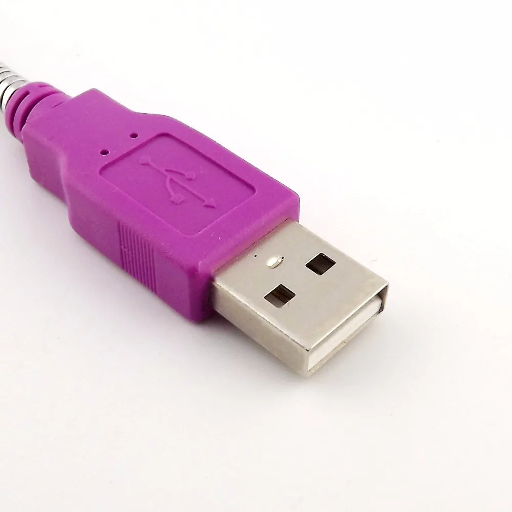 1 шт. USB 2,0 A штекер к USB Micro Female удлинитель гибкий металлический кабель-стойка 15 см