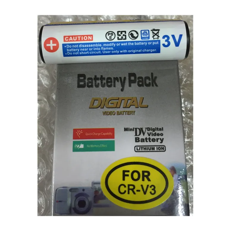 CR V3 lithium battery CRV3 Digital camera battery For Olympus C3000
