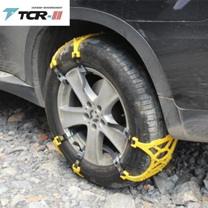 spikes for tires auto emergency snow chains universal car tyre winter roadway safety chains snow climbing mud ground anti slip