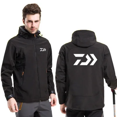 

2018 New Arrival Autumn And Winter Fishing Clothes Soft Shell Fleece Keep Warm Outdoor Sports Windproof Waterproof