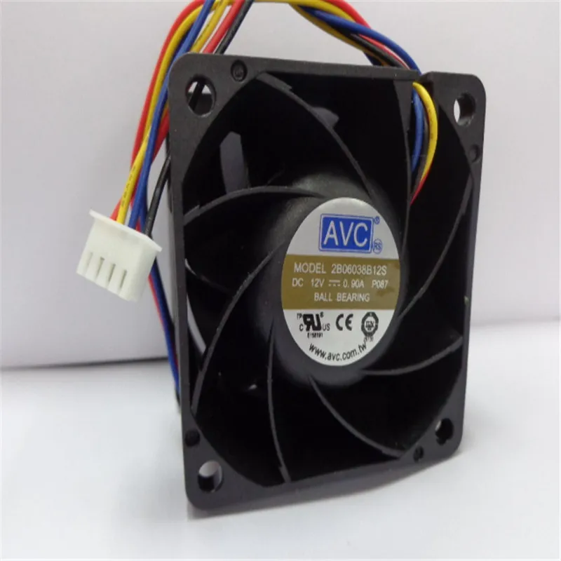 Ans все новые полу co 2B06038B12S 6038 12 В 1.80A насильственные ультра-тихий вентилятор