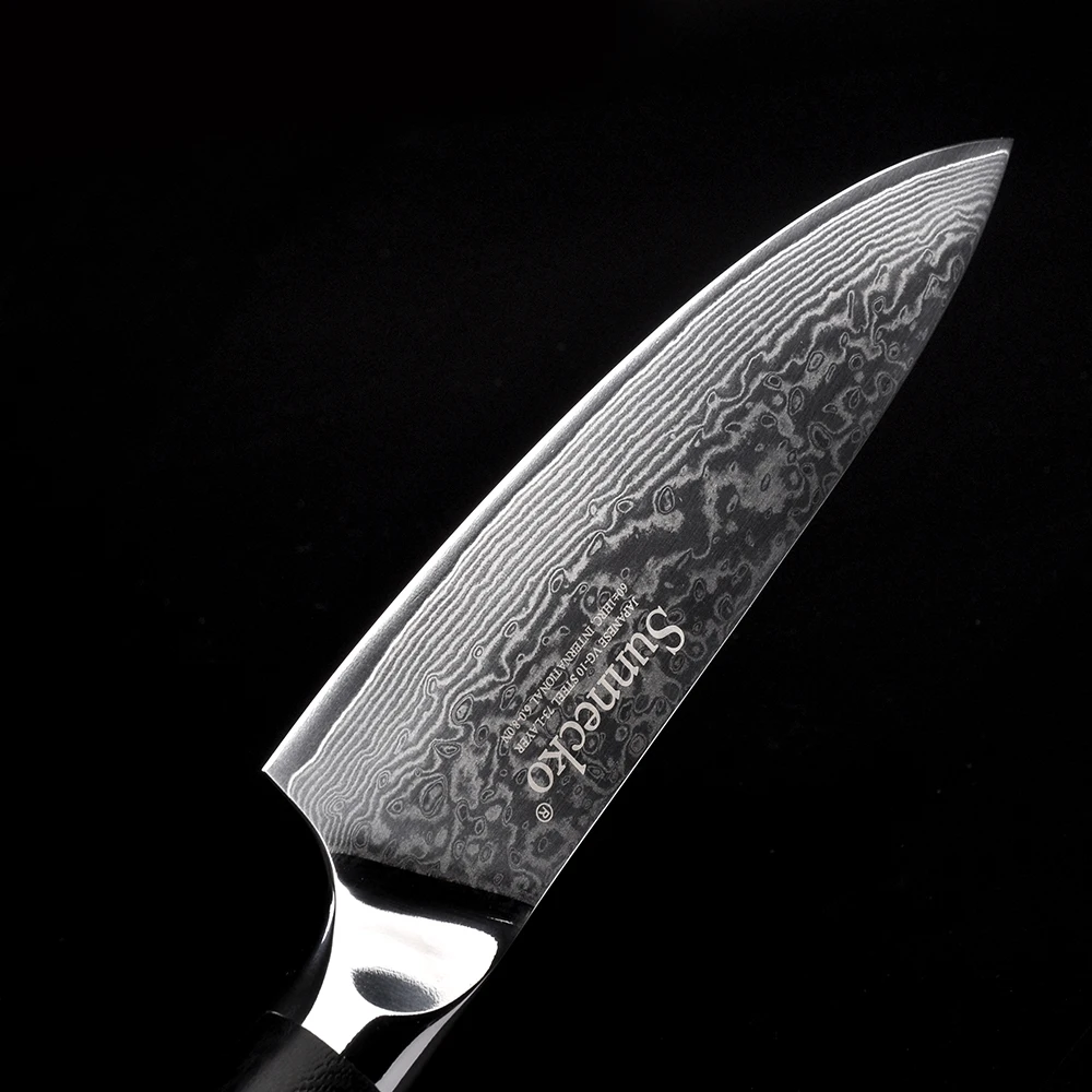 SUNNECKO Professional 6.5'' Chef Knife 73 Layers Damascus Steel Kitchen Knives Japanese VG10 Core Blade G10 Handle Cutter Knife SUNNECKO Professional 6.5'' Chef Knife 73 Layers Damascus Steel Kitchen Knives Japanese VG10 Core Blade G10 Handle Cutter Knife