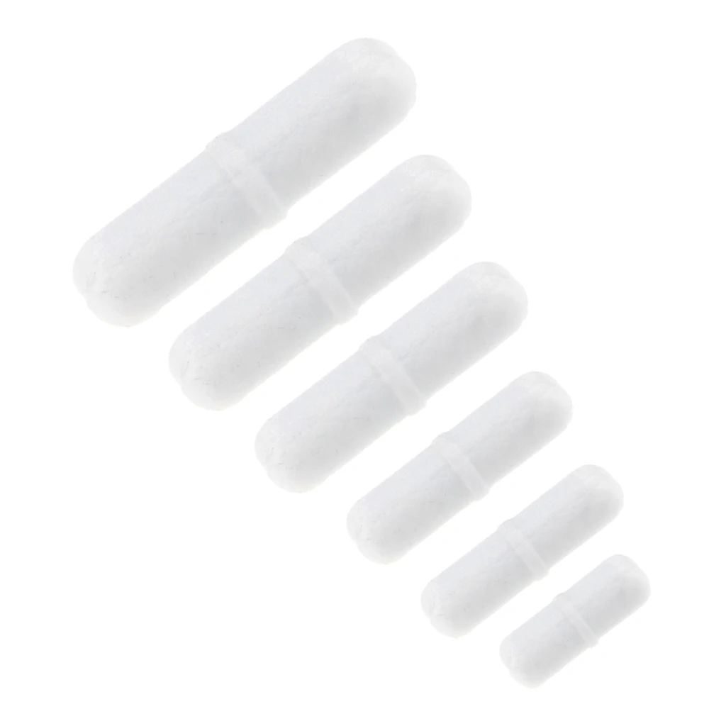 6X PTFE Magnetic Stir Bars Stirrer Mixer Stiring Rods Science Lab Biological Experiment Equipment Supplies Octagonal Type-B