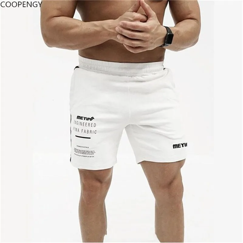

New Mens Gyms Fitness Bodybuilding Shorts Summer Man Casual Beach Jogger Workout Crossfit Brand Short Pants Male Slim Pant