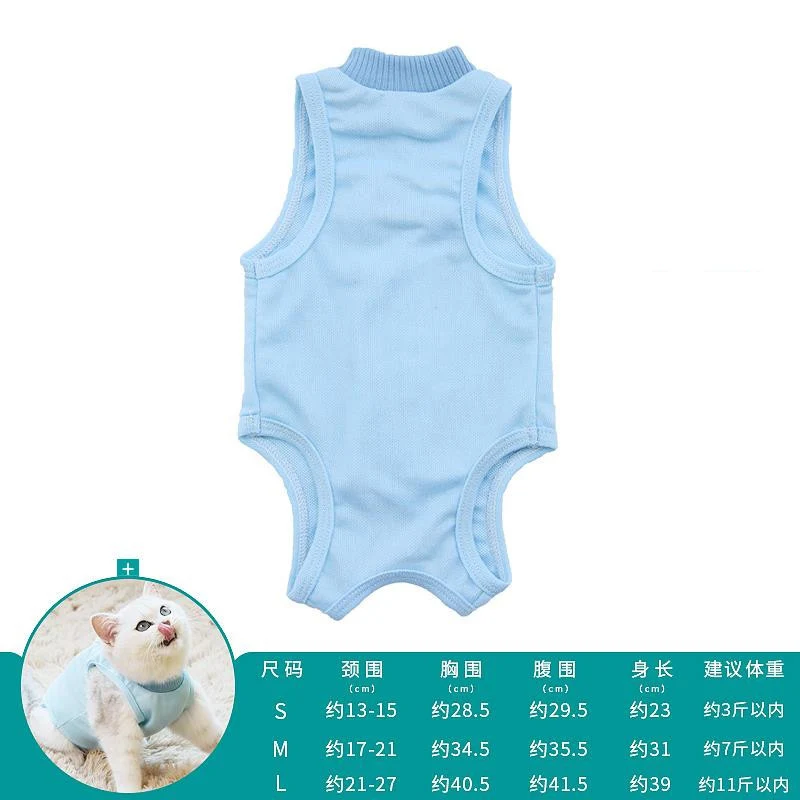 

Cat Clothes Recovery Suit For Cat Sterilization Care Wipe Medicine Prevent Lick After Surgery Wear Weaning Suit Surgical Gown