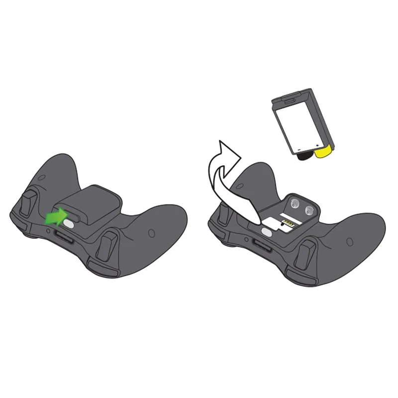 Black AA Battery Pack Cover Shell Shield Case Kit for Xbox 360 Wireless Controller Battery Pack Covers Replacement (3)