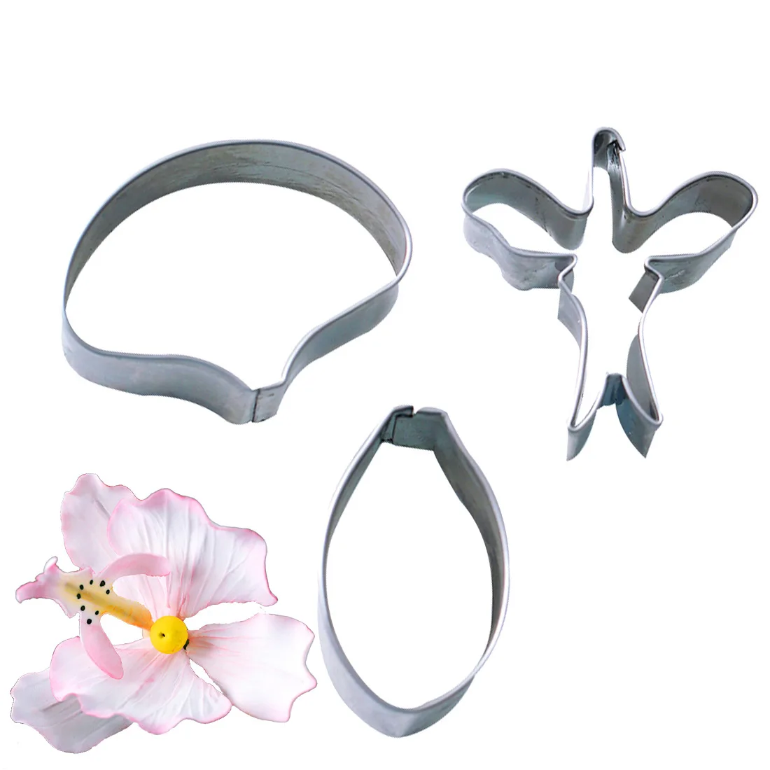 

Stainless Steel Clay Cutter for Phalaenopsis Orchid Petal Calyx Designer DIY Clay Flower Polymer Clay Tools Modelismo