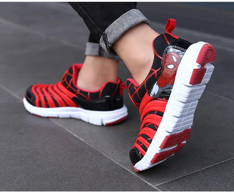 Caterpillar Boys Girls Sneakers Casual Shoes Spiderman Baby Children Hot Sport Soft Sole Breathable Kids Anti-Slippery Shoes  (14)
