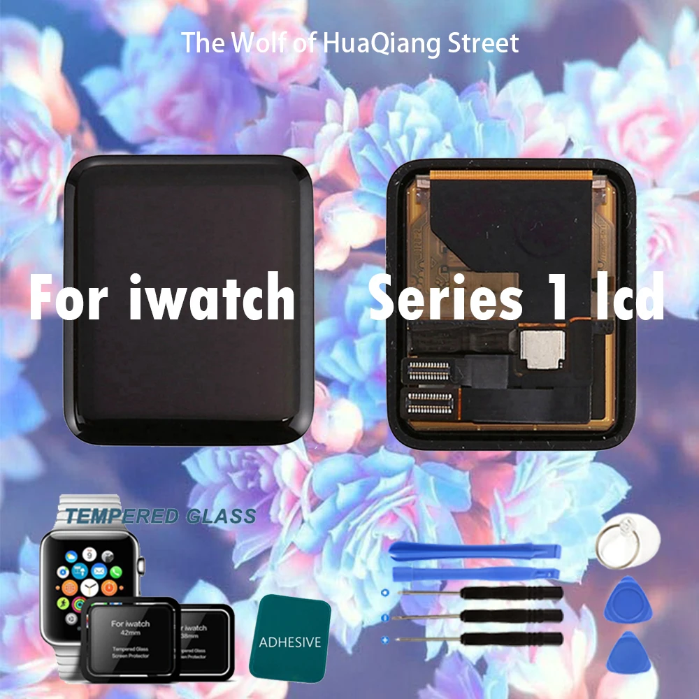 Новый Спорт/сапфир для Apple ЖК дисплей часов сенсорный экран в сборе Watch Series 1 lcd 38