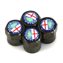 Carbon black car Tire Valve Caps case for alfa romeo 159 147 156 giulietta 147 159 mito accessories car styling