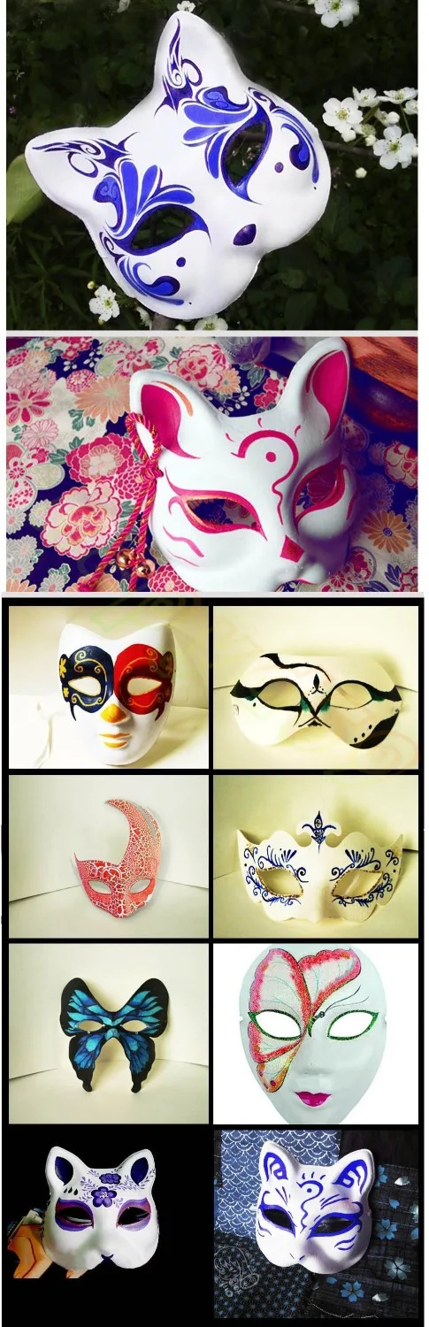 Маска для Хэллоуина в стиле хип хоп 400 шт.|white mask|halloween maskperformance mask |