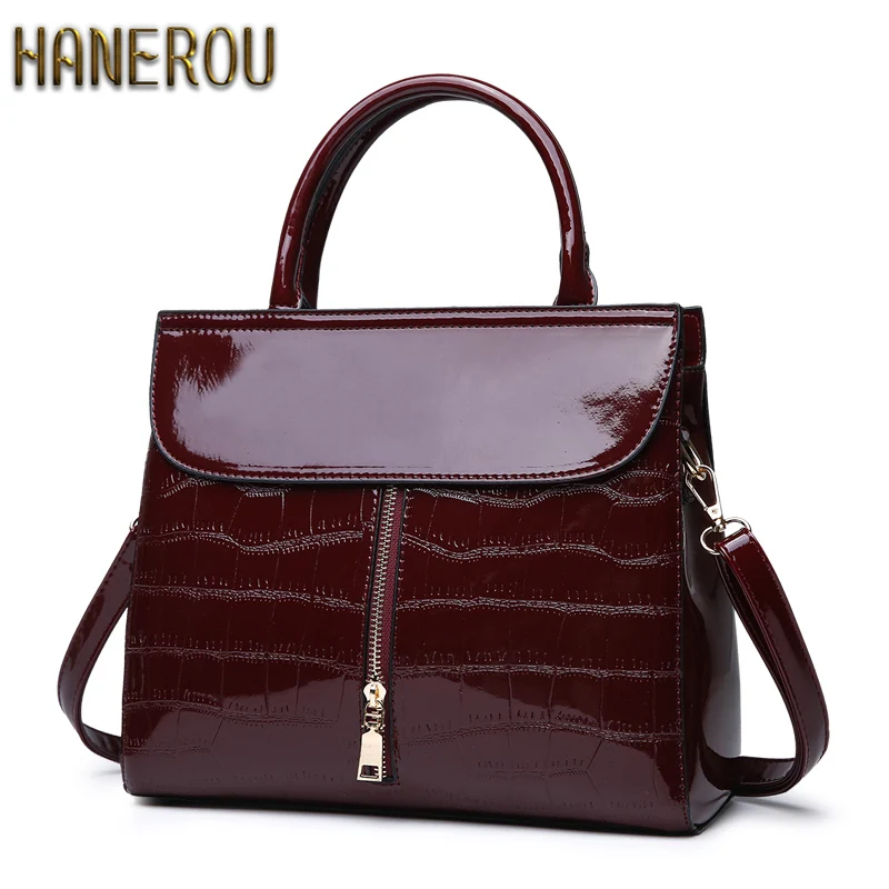 2019 Ladies Handbags PU Leather Women Bag Casual Tote Shoulder Bags New Fashion Handbags Woman ...