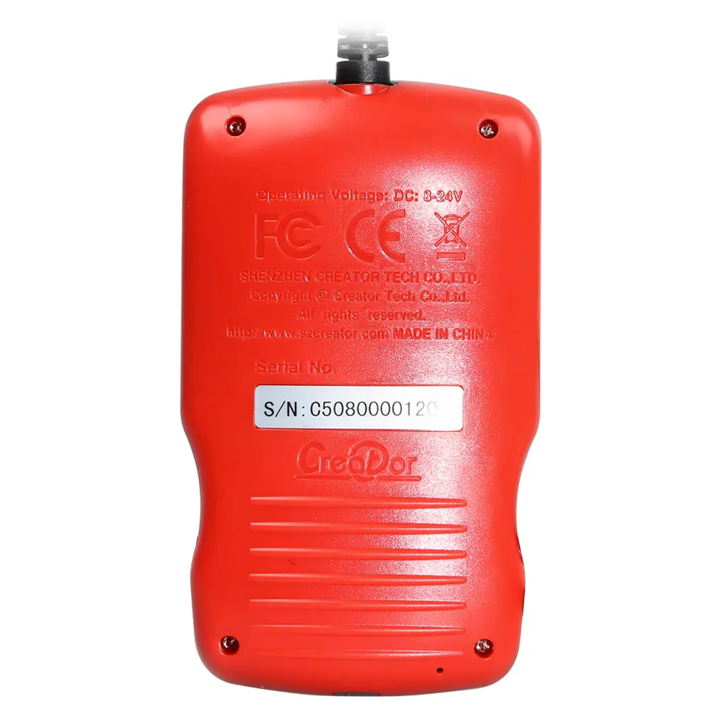 Мультисистема сканера Creator C508 OBDII/EOBD для FIAT/Alfa/Abrath/Lancia подушка безопасности/ABS|airbag