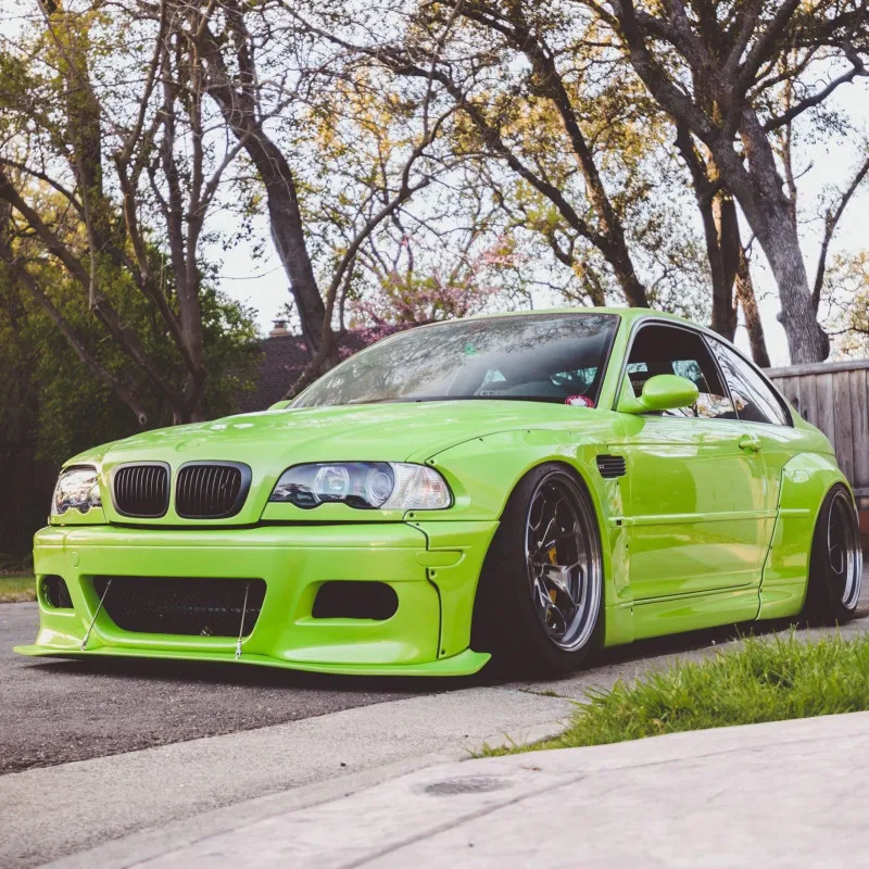 Переднее крыло из стекловолокна для E46 Coupe 2Door rocket bunny style|Обвесы| |