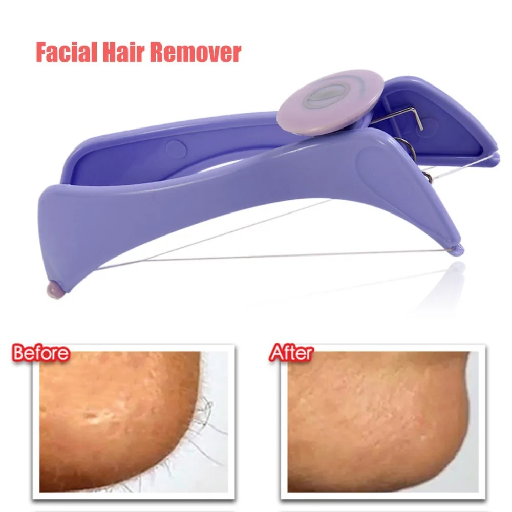 Facial Hair Remover Defeatherer Cotton Thread Hair Body Face Hair Removal Tools Shaver Replaceable Thread new 4