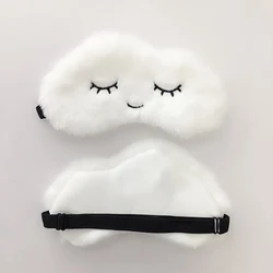 Break Travel Office Eyepatch Sleeping Aid Soft Plush Lightweight Cute Eyelashes Eye Mask Cartoon Cloud Blindfold Shade Relaxing Break Travel Office Eyepatch Sleeping Aid Soft Plush Lightweight Cute Eyelashes Eye Mask Cartoon Cloud Blindfold Shade Relaxing