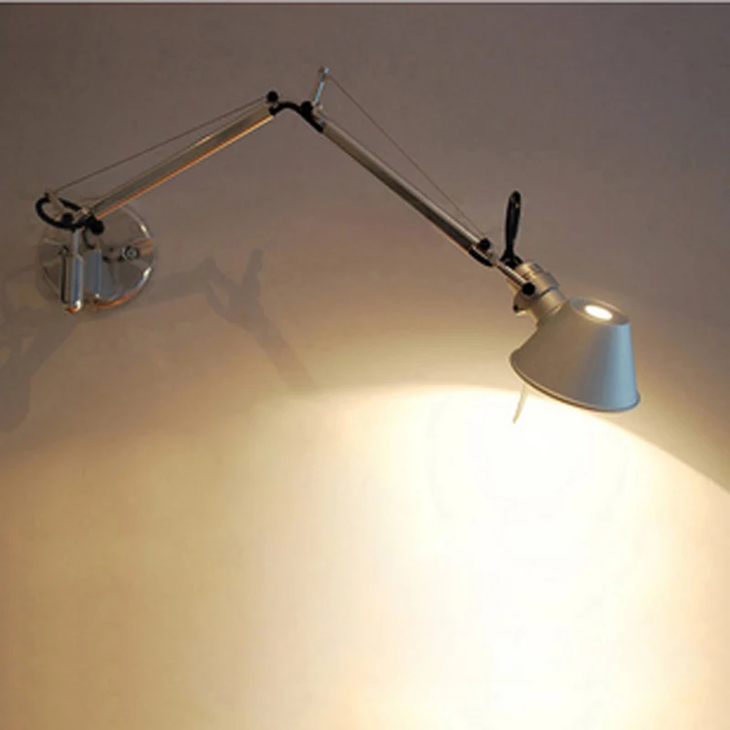 led wall light modern led wall lights for living room Swing Arm Wall Lamp With switch