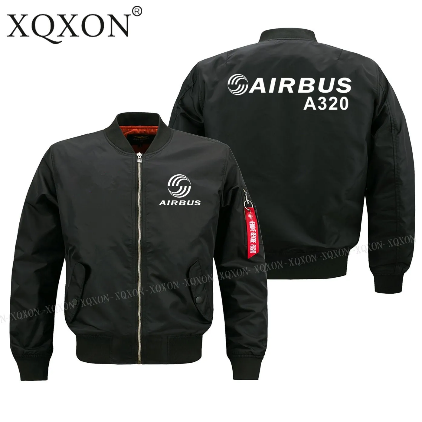 

XQXON-2019 New Design Airbus A320 Design Men Coats Jackets High Quality Men Pilot Jacket (Customizable) J716