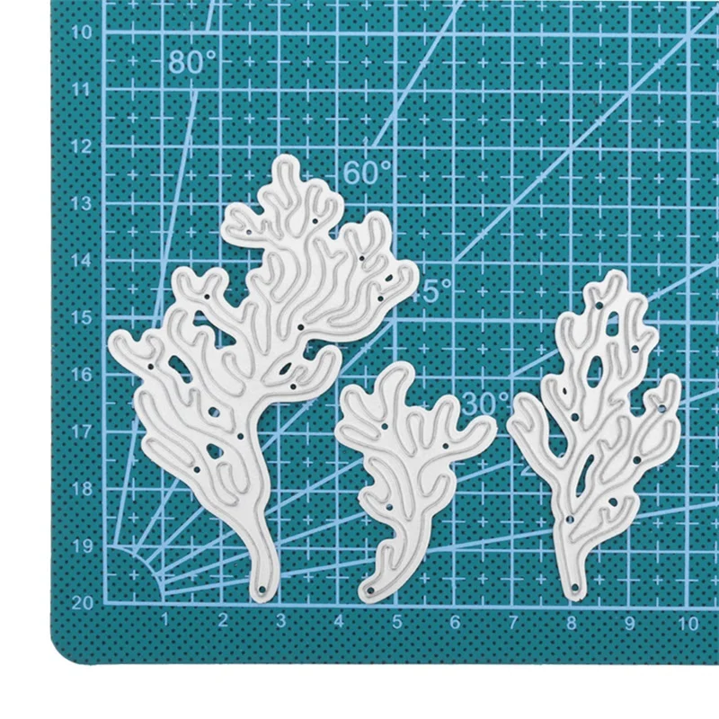 Морские кораллы металлические высечки для скрапбукинга декоративное тиснение поделки DIY Изготовление Бумажных открыток Новинка Diecut