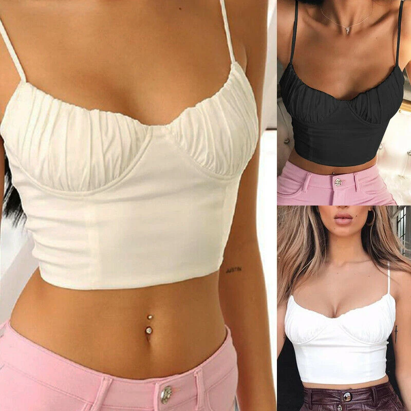 bow bustier top