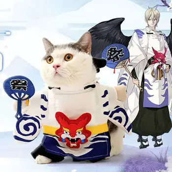 

Dog Coat Pet Interesting Standing Costume for Performance Cosplay Costume for Dogs Puppy Funny