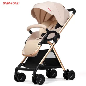 

Baby Stroller Light can be sitting can be lying back awning car high landscape folding BB cart