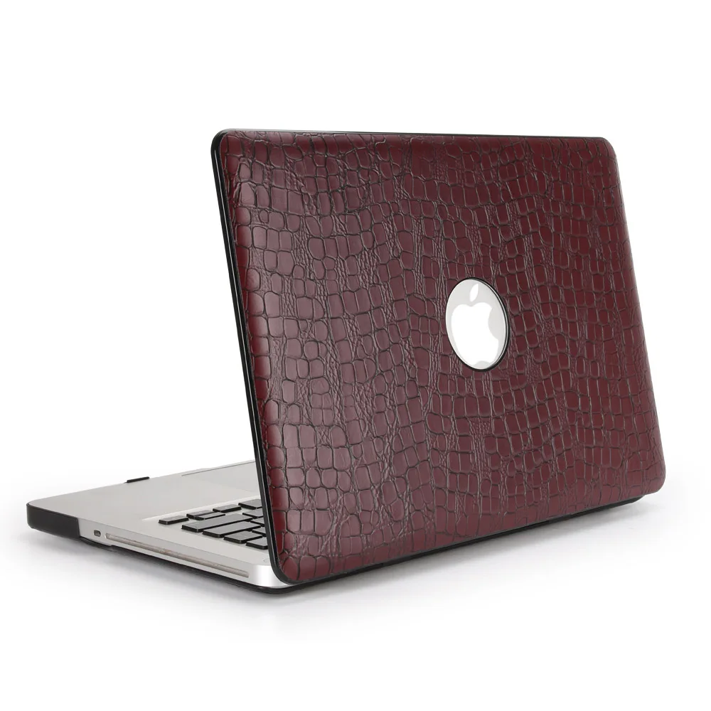 Из искусственной кожи чехол для ноутбука MacBook air 13 дюймов A1466/MacBook Air 11 A1465/pro 13,3 15 A1278/retina 15 13 A1502 - Цвет: Brown