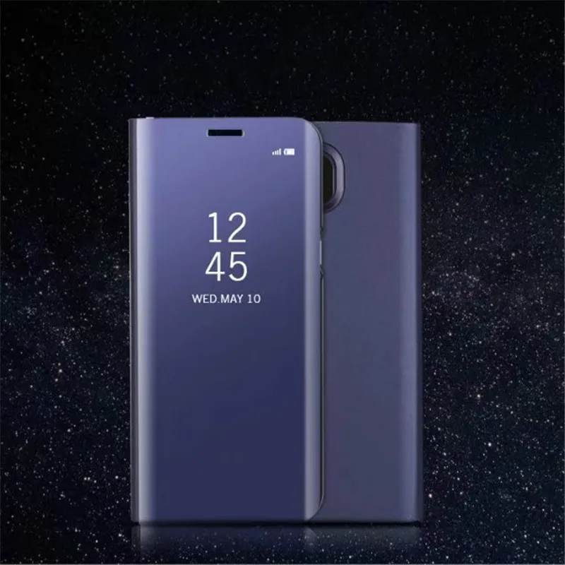 Чехол для телефона Samsung j5 j7 pro 2017 SM J730FM роскошный зеркальный флип чехол с