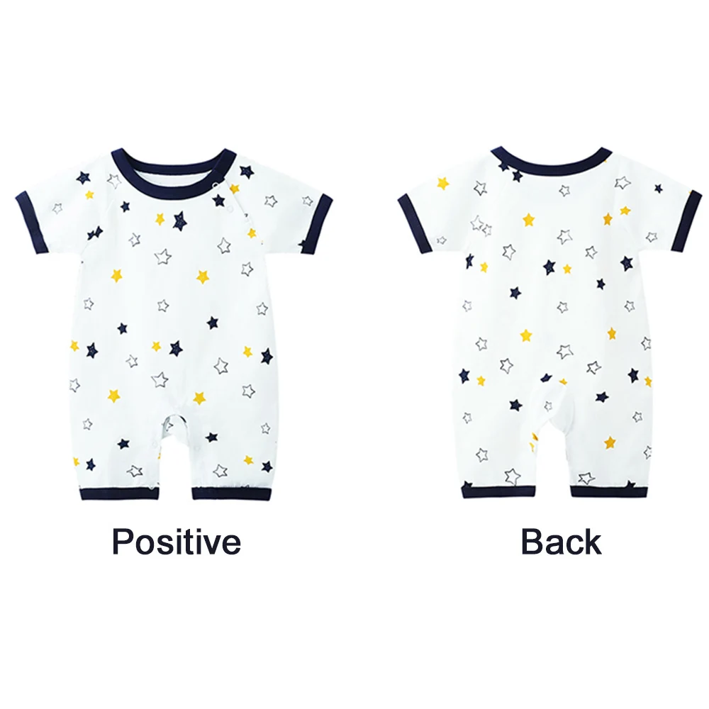 

MrY Newborn White Kids Short Sleeve Bodysuit Jumpsuit Kids Clothes Outfit