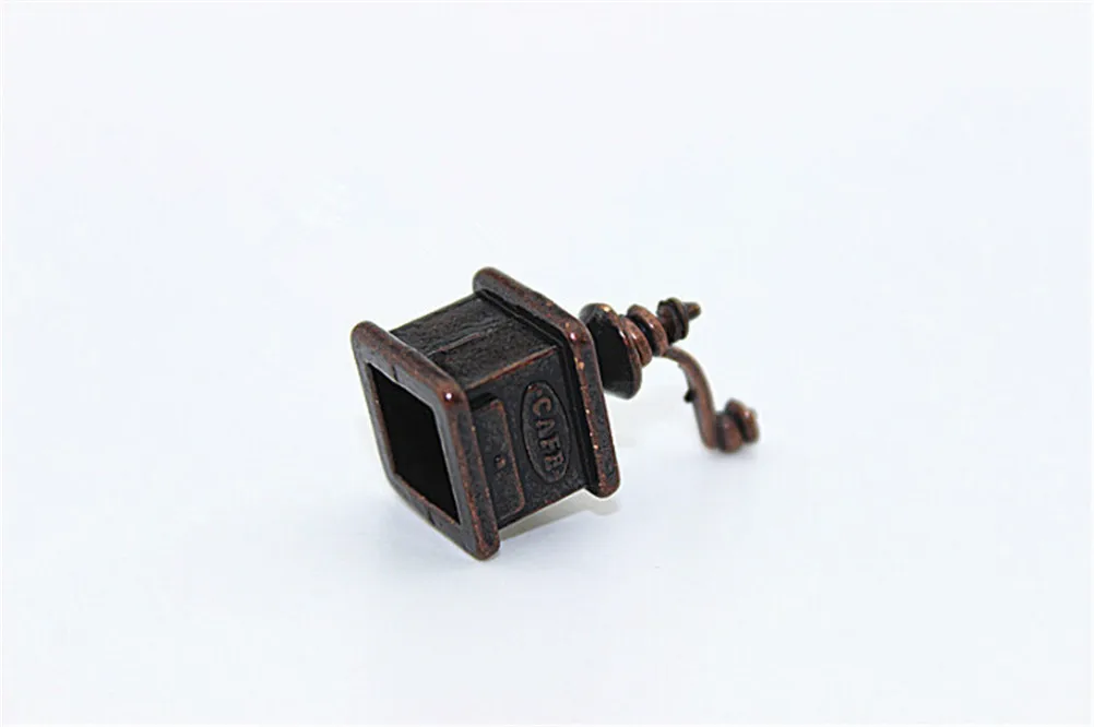 1/12 Dollhouse Miniature Kitchen Vintage Coffee Grinder For Doll Gift Doll Accessories Dollhouse Furniture