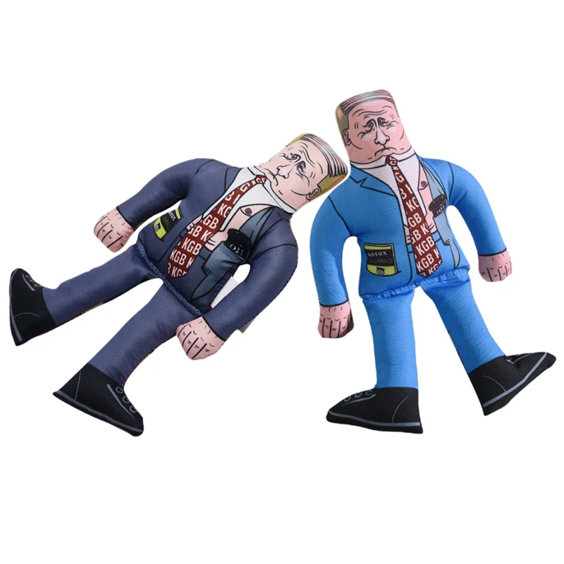 

Russia Putin Shape Simulation Plush Pet Cat Chew Toy Cat Mint Catnip Fish Toys Interaction Training Toys Cat Supplies For Gatos