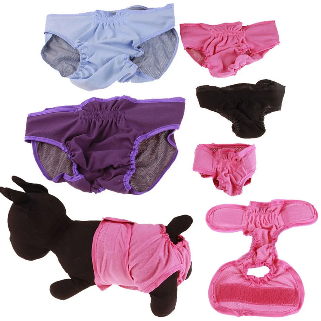 Puppy Briefs Sanitary Pants Female Dog Physiological Shorts Underwear