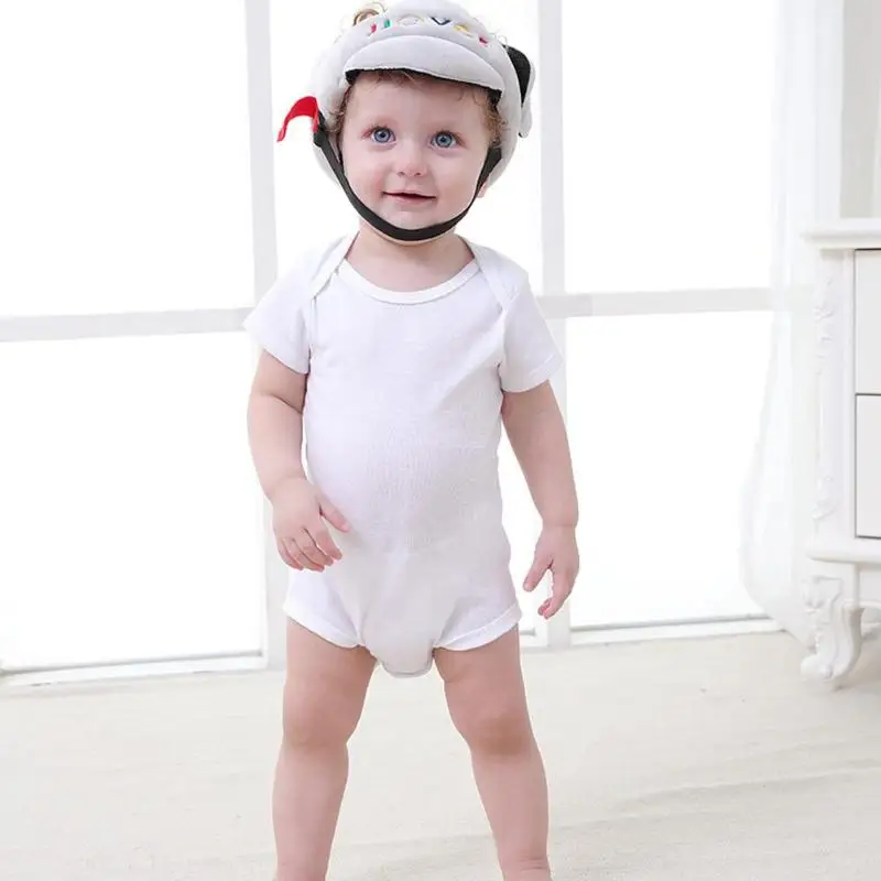 Защитная мягкая шапка для малышей, защита от столкновений, защитный шлем для младенцев, защита от падения головы, защитная шапка для детей