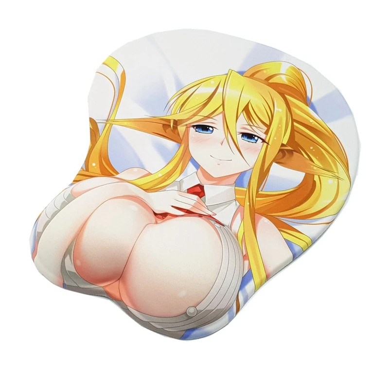 Musume Cerea аниме 3D Oppai коврик для мыши Коврик для запястья