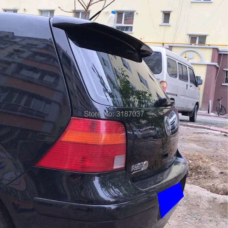 Для Golf 4 спойлер 2006 2009 ABS пластиковая Задняя Крышка багажника автомобильный