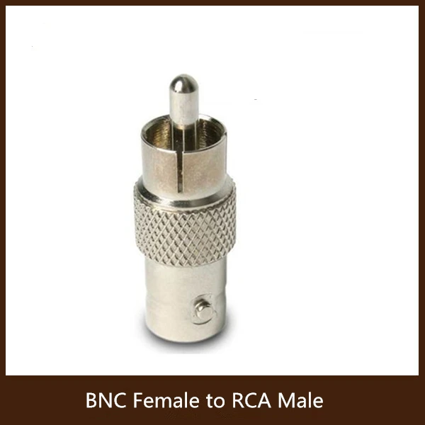 

10Pcs lot BNC Female to AV Male Plug Adapter AV Connector
