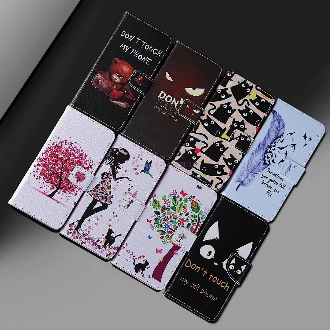

Leather Case On For SAMSUNG Galaxy J6 Plus 2018 SM-J610FN Mobile Phone Book Flip Covers For SAMSUNG J6+ J6Plus Wallet Cases