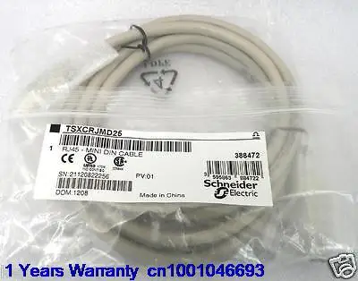 

DHL/EUB 2pcs TSXCRJMD25 For Original for Schneider PLC Programming Cable 15-18