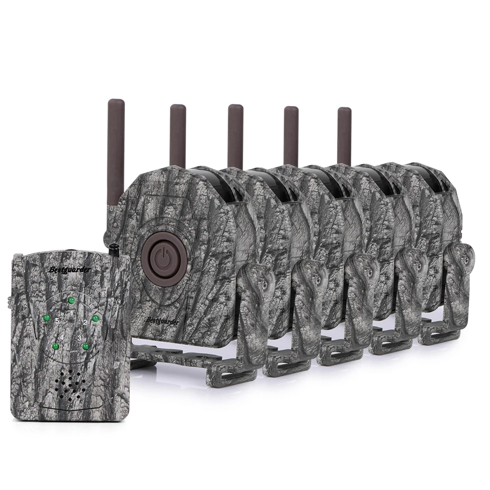 Wireless Alarm System Kits 5pcs/2pcs Infrared Detector + 1pc Receiver 300M for IR Hunting Trail Wild Trap Home Security Wireless Alarm System