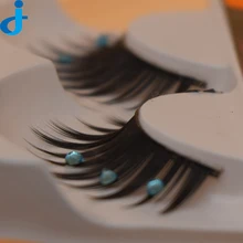 1Pair False Eyelashes Highlights decoration Thick High Quality Lashes Eye Makeup Thick Black Extensions Eyelashes Tool 2HM5