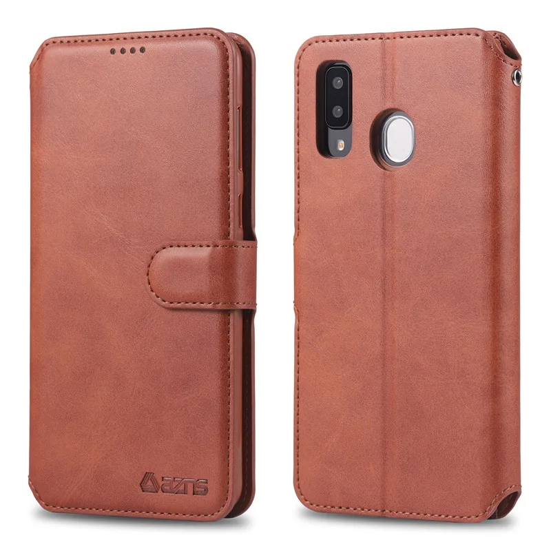 

Luxury Leather Case For Samsung Galaxy A30 A40 A50 A60 A70 A7 2019 A80 A90 A10 A20e Case Wallet Stander Funda Magnet