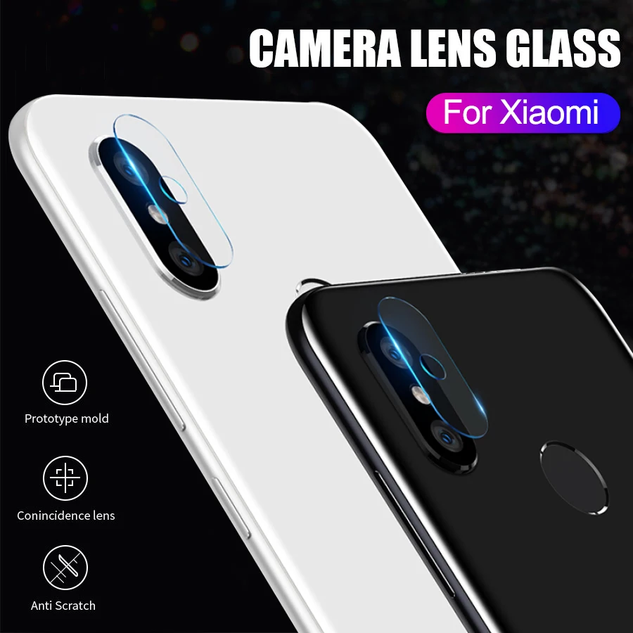 

2Pcs/lot Back Camera Lens Tempered Glass for Xiaomi Mi 8 9 SE A2 Lite 6X 9T A3 Redmi Note 7 5 6 Pro K20 Pocophone F1 Protector